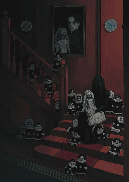 Illustration for Lost in Cult&#39;s &quot;The Horror: MANSION&quot;